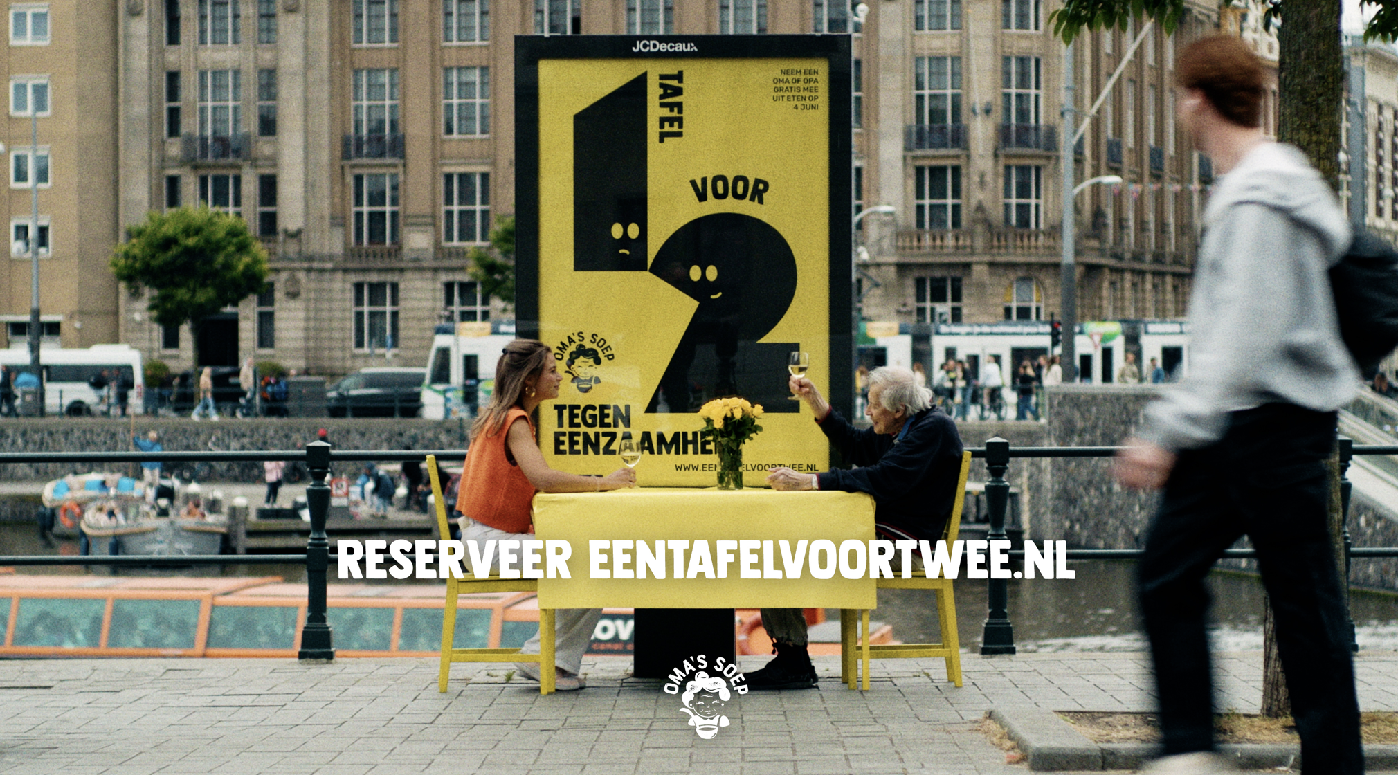 Op 4 juni neem je ook in Utrecht een oudere gratis mee uit eten