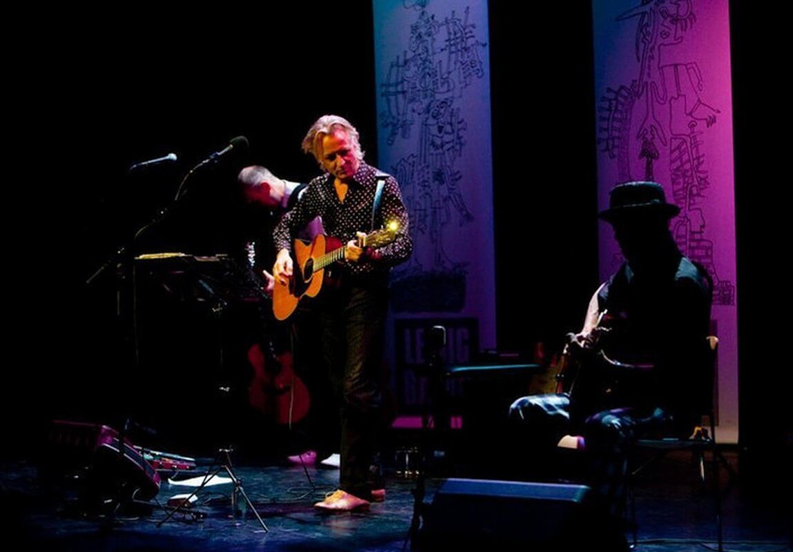 Jeroen van Merwijk op toneel. Foto: Jaap Reedijk