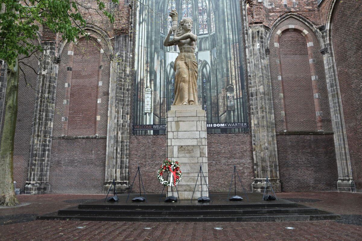 Domplein. foto: Ton van den Berg