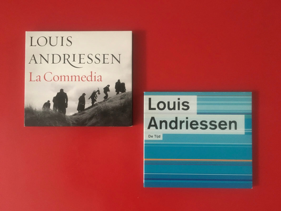 Twee composities van Louis Andriessen: De Tijd (1981) en de opera La Commedia (2008). Foto: Dik Binnendijk