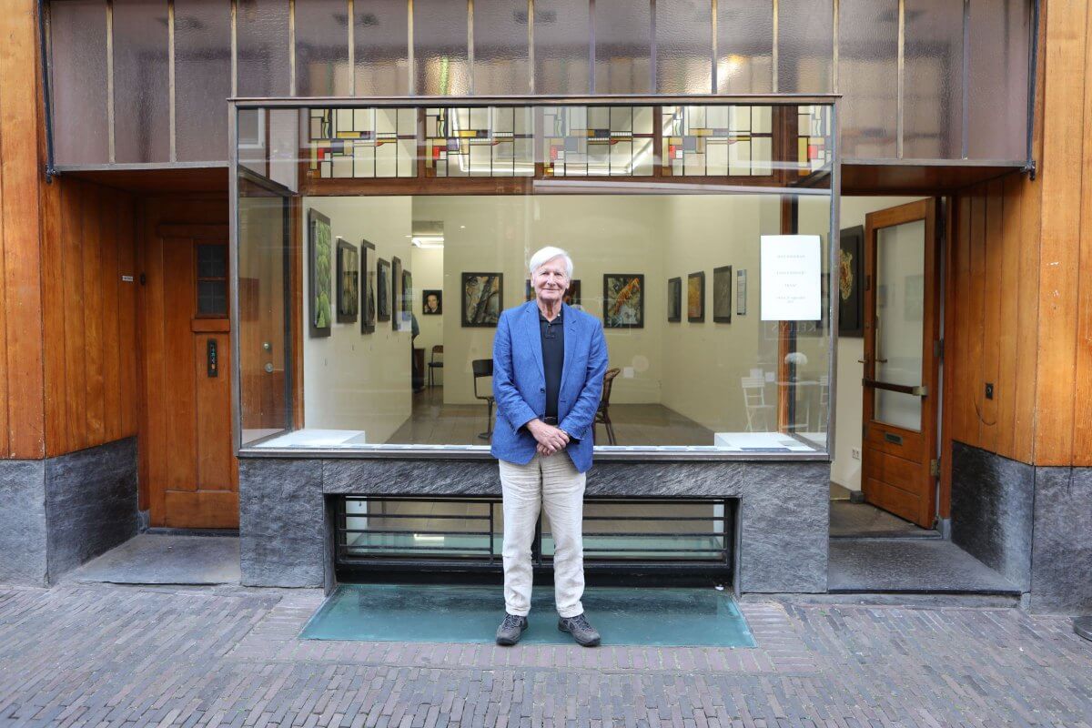 Max Tosseram voor Galeries Niek Waterbolk. Foto: Ton van den Berg