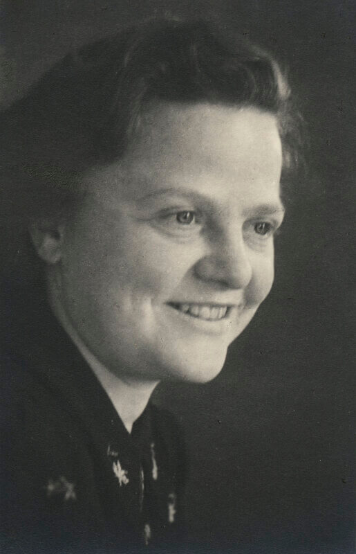 Trui van Lier (1914-2002), redster van 150 joodse kinderen. Foto: Joods Historisch Museum