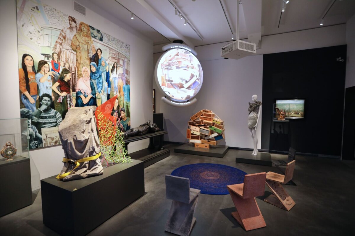 De startzaal van de vaste collectie van het Centraal Museum. Foto: Ton van den Berg