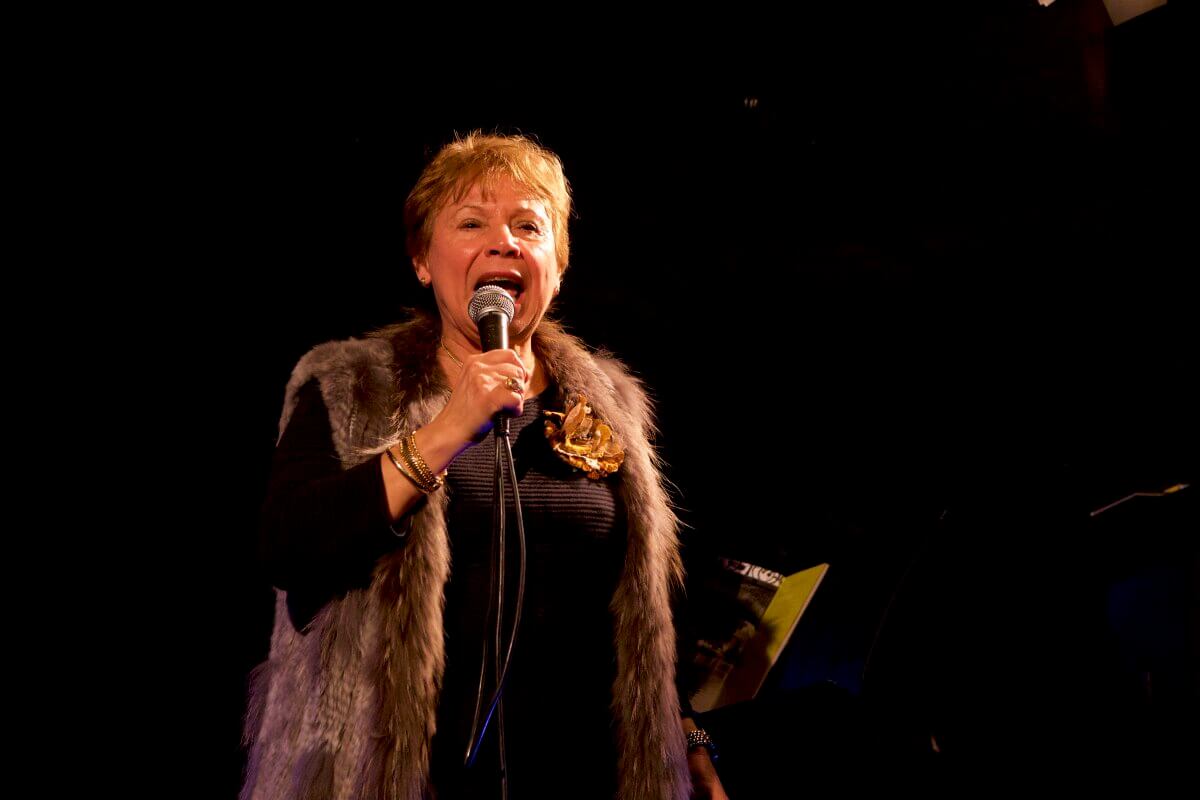 Yvonne Groeneveld in het Werftheater. Foto: Ton van den Berg