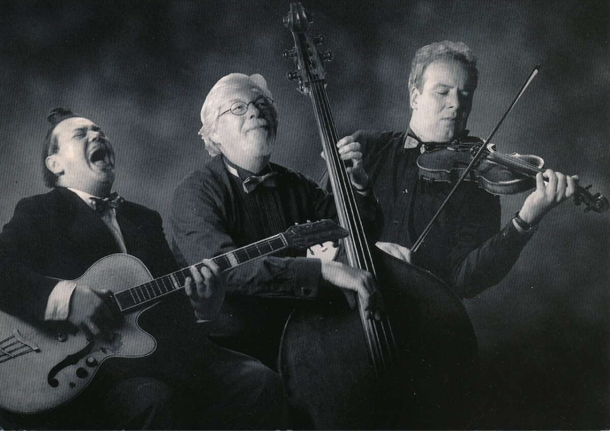 Bubblin’ Toorop Trio, met DirkJan Toorop, Marijn de Rijk en Wilco Jordi. Foto: Dick Frederiks