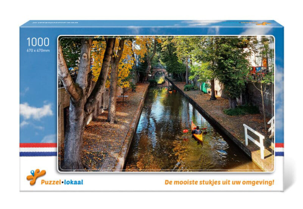 De Nieuwegracht, als de puzzel af is. Foto: Puzzel Lokaal