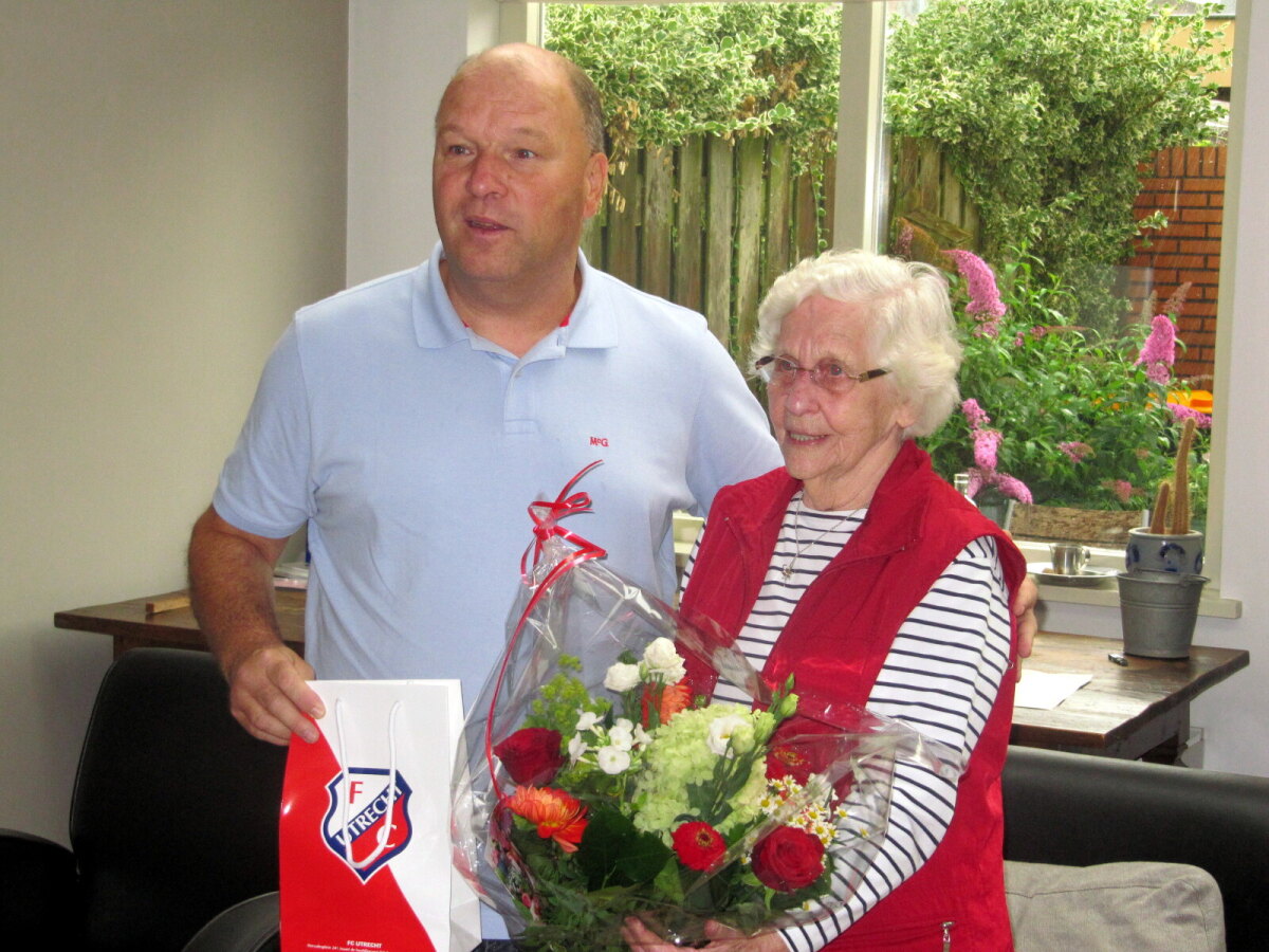 Koos van Tamelen en oma Joke (foto: Wout Slijper)
