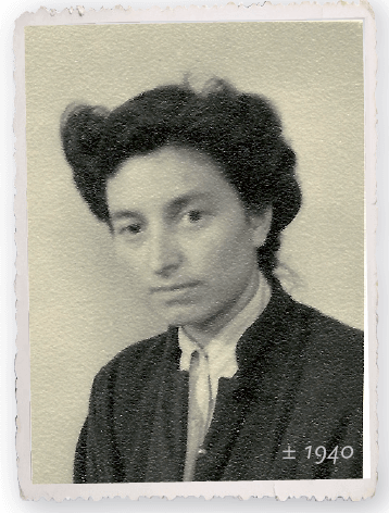 Mevrouw Van der Most van Spijk ca 1940.