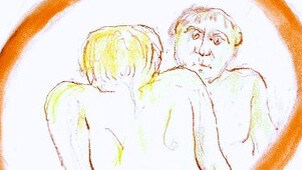 Stomme Spiegel. Illustratie Theo van de Vathorst