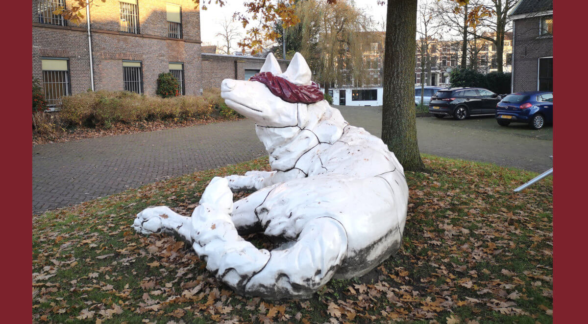 'De wolvin en de eik' van Suzanne Willems. Foto: Ruta Puylaert.