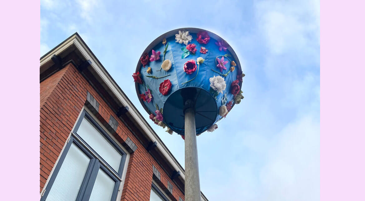 Bloemenkap, Jan van der Heijdenstraat (foto: Sanne Bloem)