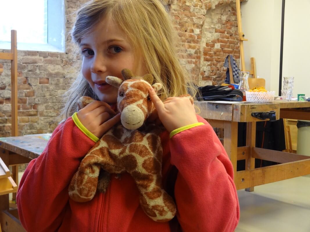 Een deelnemer aan de workshop 'afscheid nemen' Foto: A. Sevenster