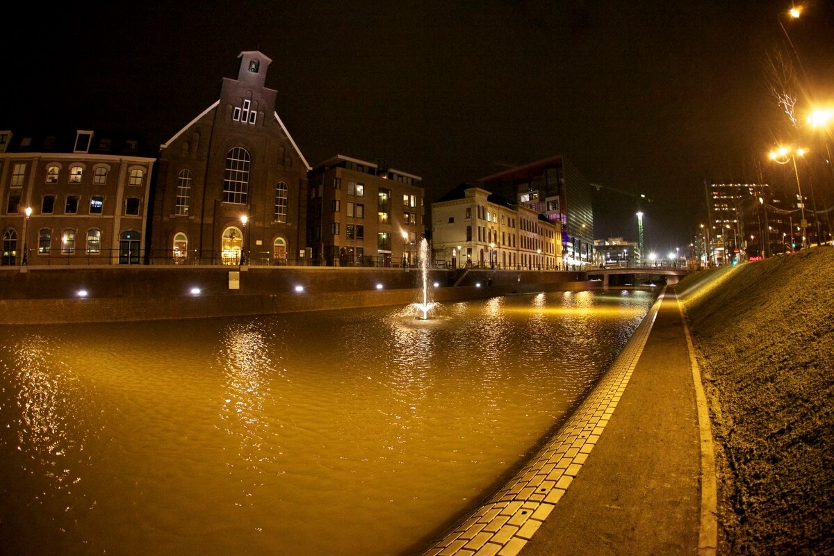 De nieuwe singel bij de Catharijnekade. Foto: Ton van den Berg