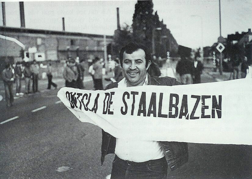 Actie tegen sluiting op de Amsterdamse Straatweg 1983.