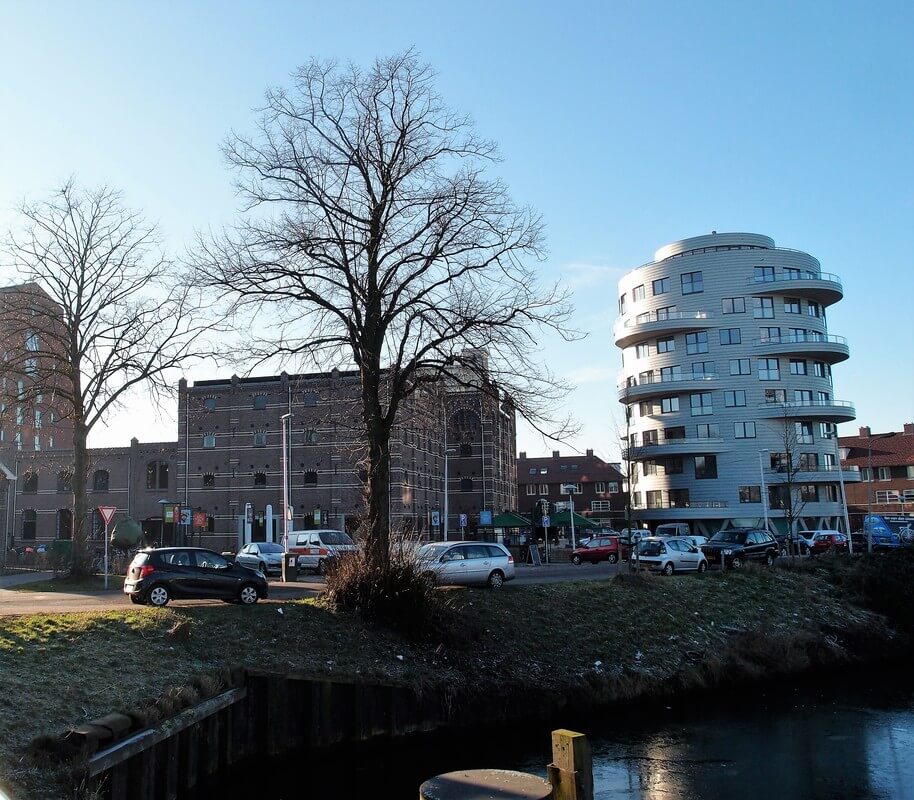 Het Cereolcomplex met verschillende nieuwe functies. foto: Nieuws030
