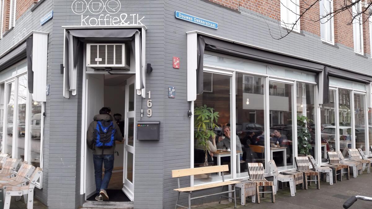 Sinds vier jaar is de hippe koffietent ‘Koffie&Ik’ aan de Vleutenseweg gevestigd. Foto: Nieuws030