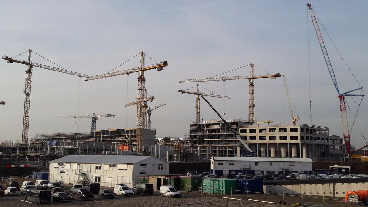 Bouwactiviteiten in Leidsche Rijn Centrum. Foto: Nieuws030
