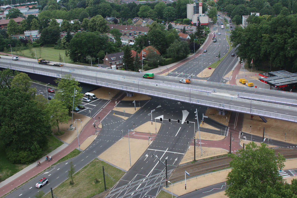 De fly-over bij Oog in Al, onderdeel van een geluidsproject van De Stem van West. Foto: De Stem van West