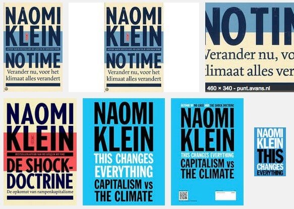 Het boek van Naomi Klein.