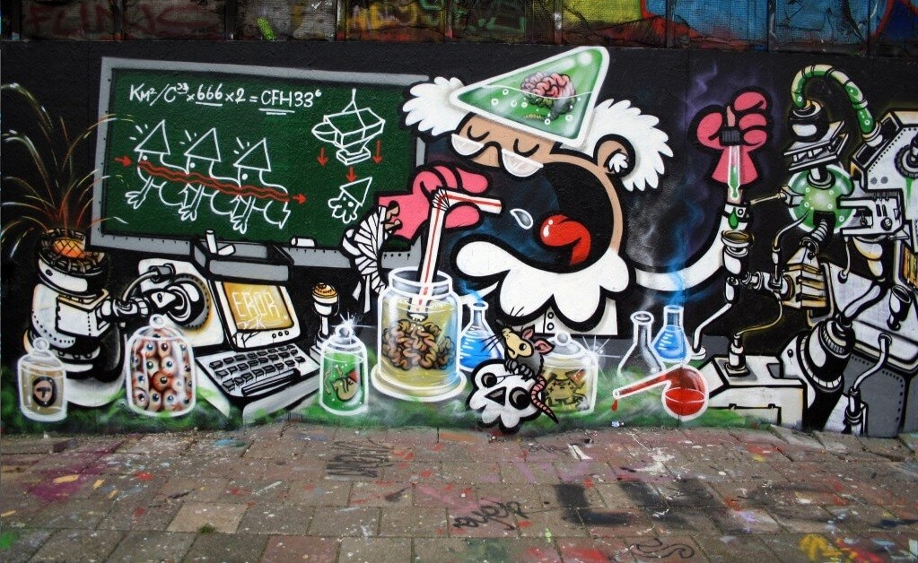 Kunst in de openbare ruimte en niet in een museum. Foto: DeKBTR