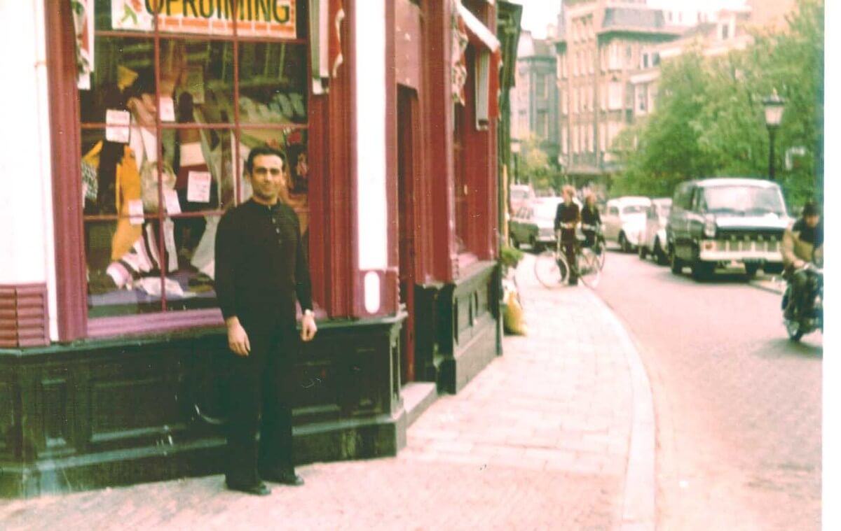 Mustafa op de Oudegracht. Foto: Archief