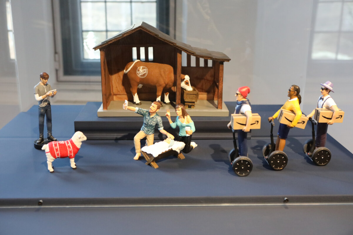 Hipster Nativity van Casey & Cory Wright (2016). Foto: Ton van den Berg