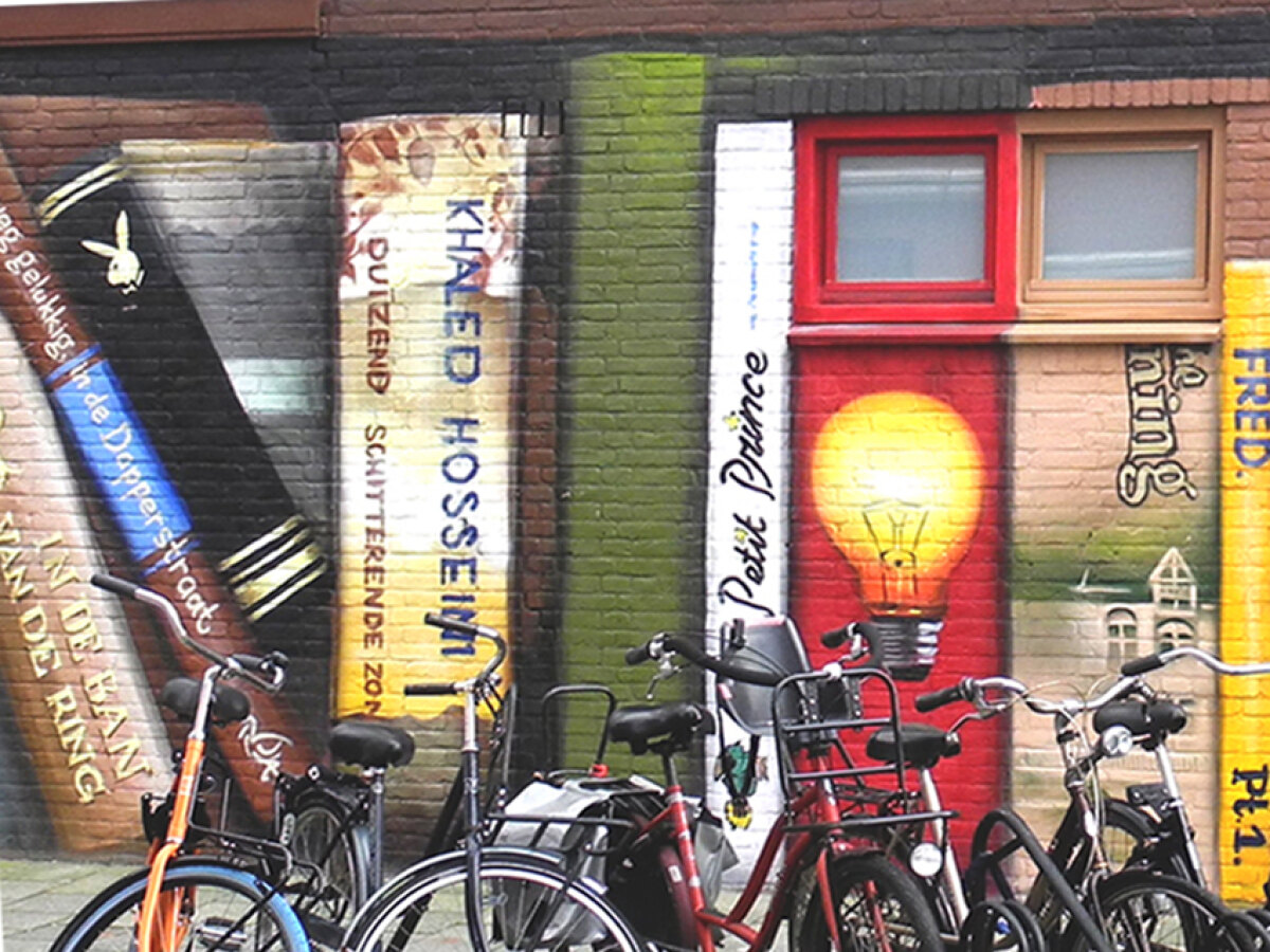 In de oude kast was nog wel wat ruimte.