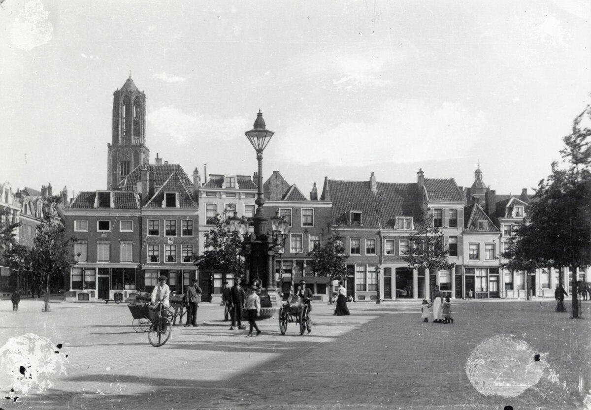 De Neude in 1901. Foto: HUA