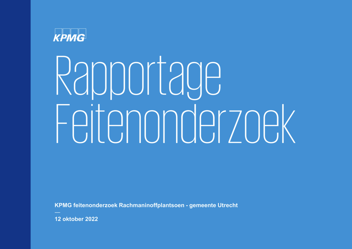 Het onderzoeksverslag van KPMG