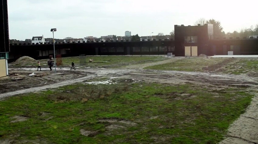 Castellum Hoge Woerd. Foto uit videofilm W. Hendriks