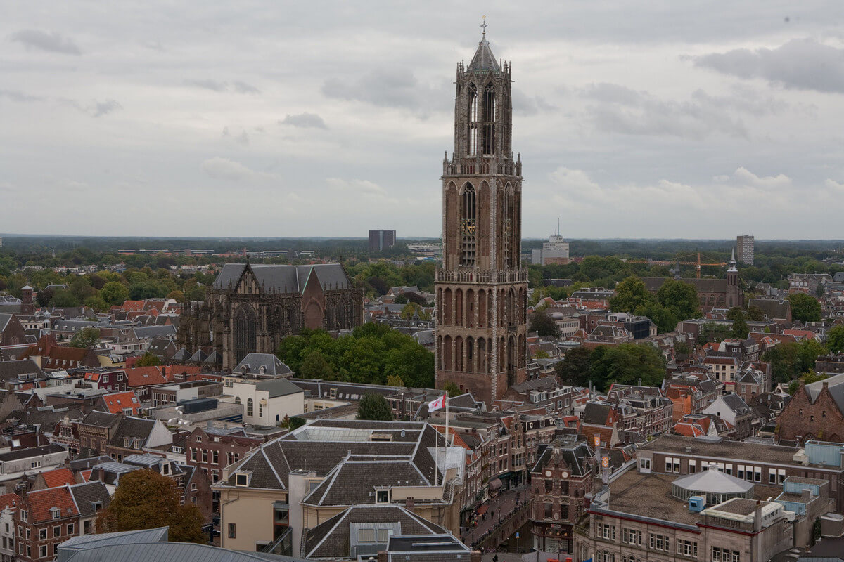 De Domtoren, icoon van de stad, maar ook plek van zelfdoding. Foto: Ton van den Berg