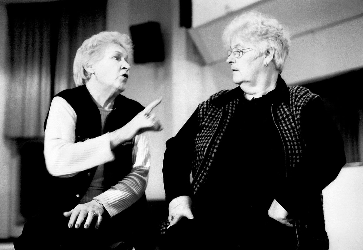Truus (links) en Cor. Foto: Archief Nieuws030
