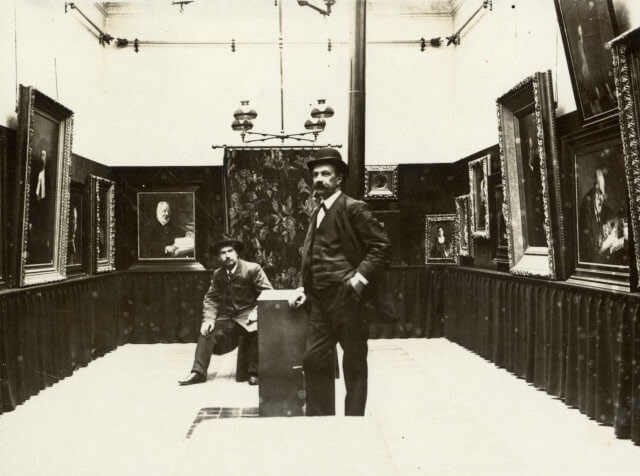 Kunstliefde in 1903 Foto: HUA.