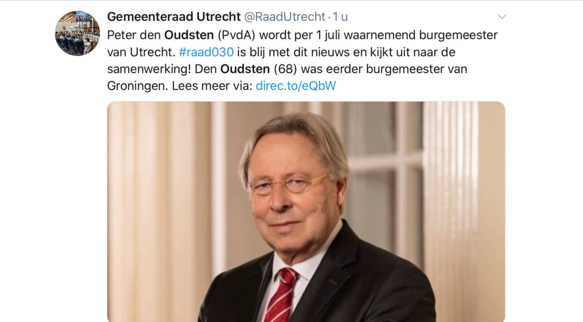 Twitterbericht