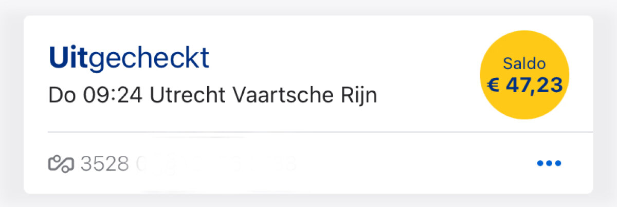 Mijn eigen kaart is nu goed opgeladen. Schermprint: JT