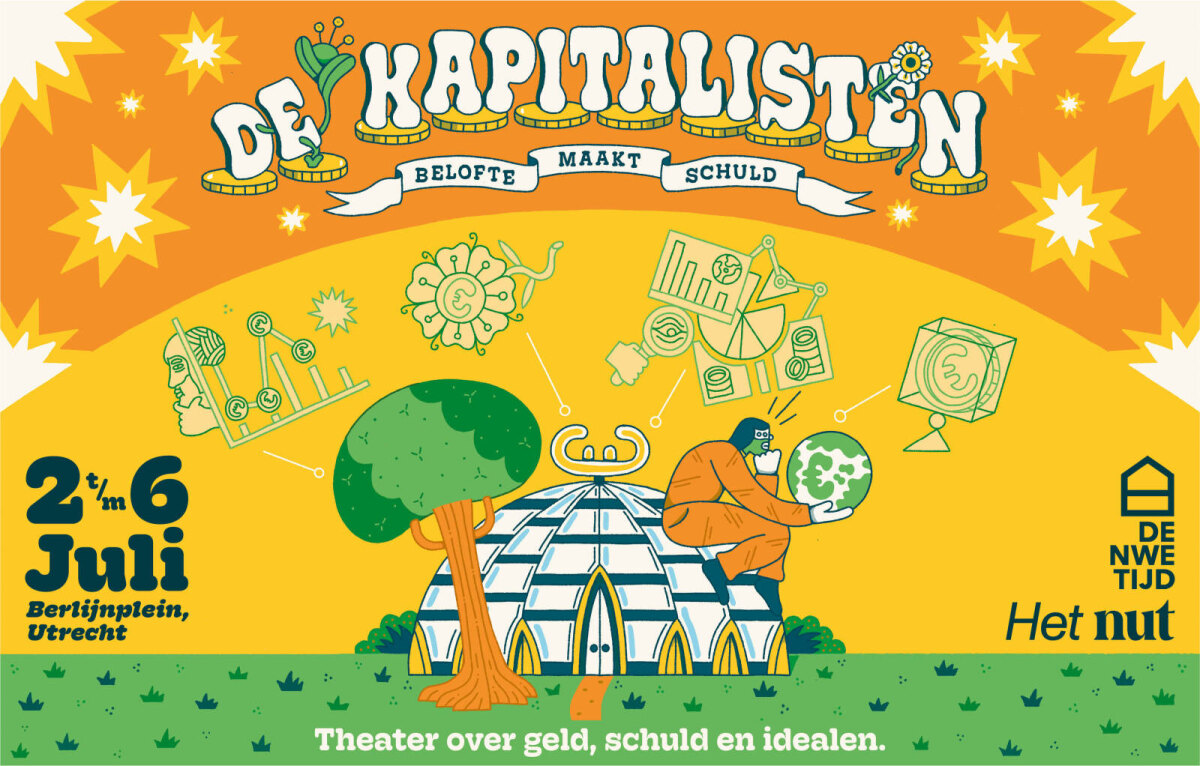 Zomervoorstelling op Berlijnplein van Nieuw Utrechts Toneel
