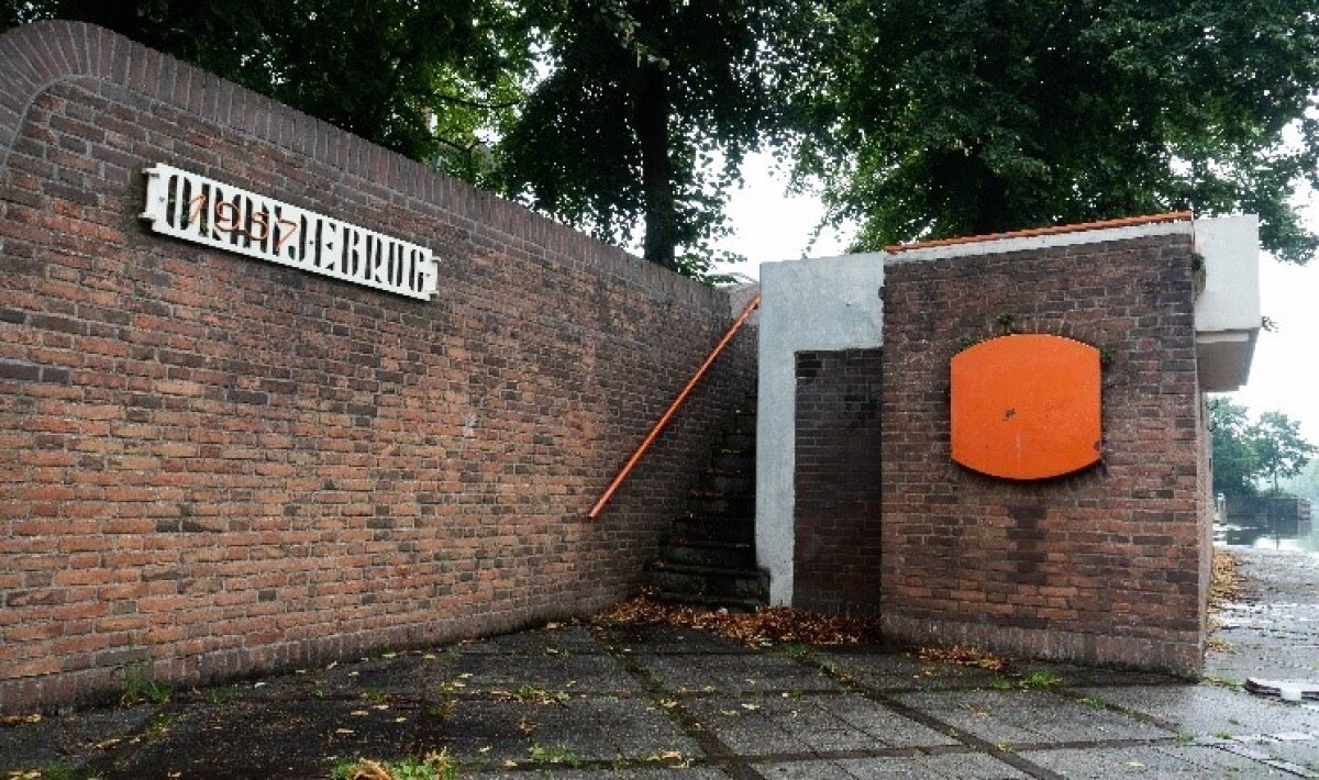 Het brugwachtershuisje op de grens tussen Hoograven en Rivierenwijk. Foto: gemeente Utrecht