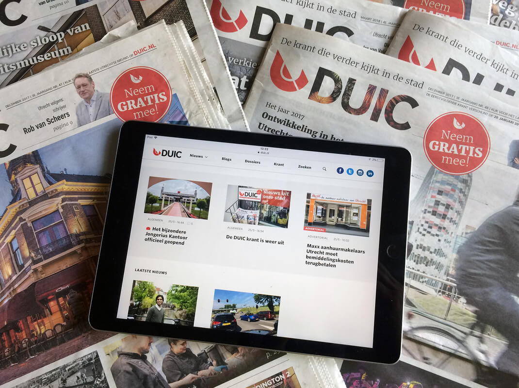 DUIC, op internet en papier. Foto: Jim Terlingen