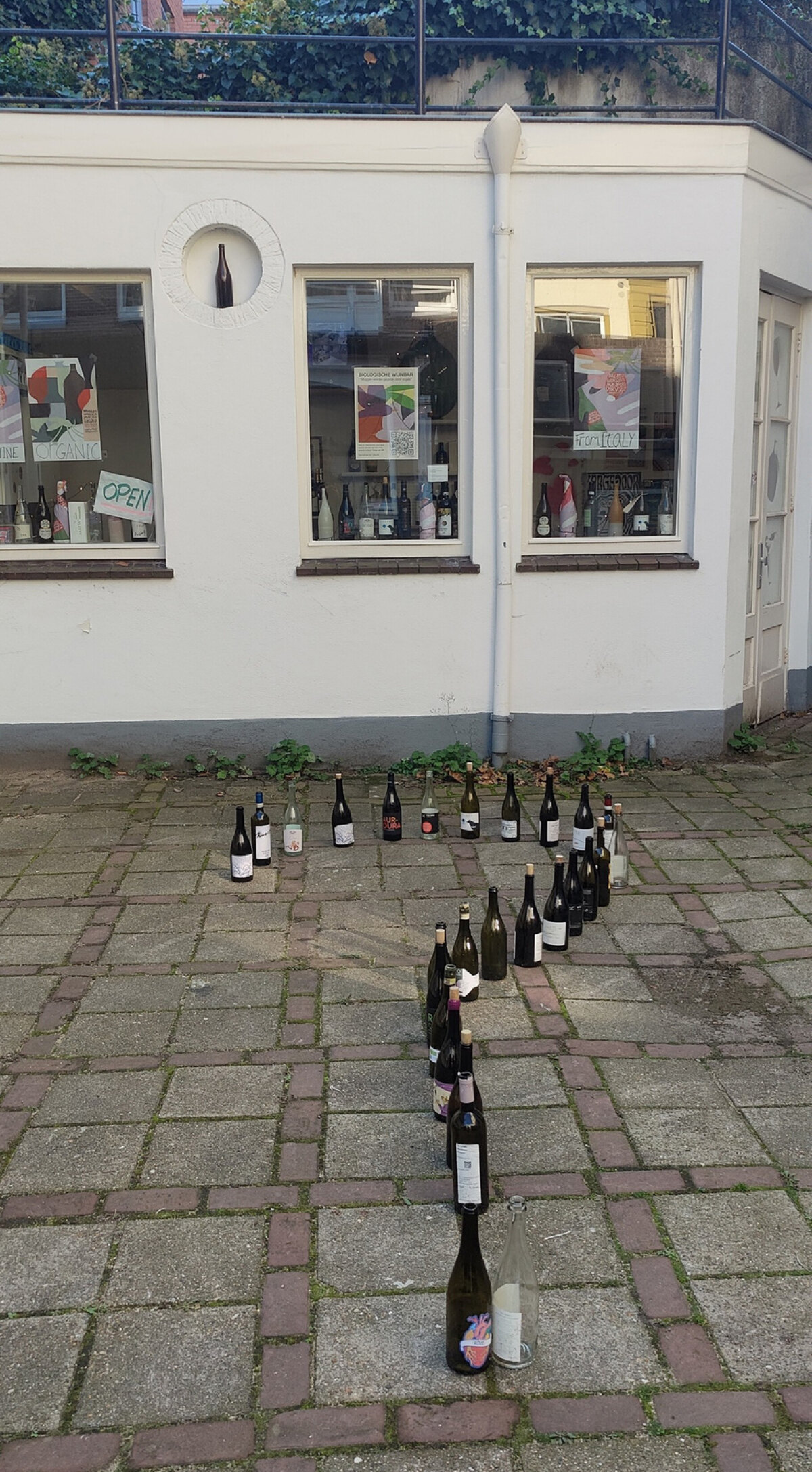 'De creatieve installatiekunst' (foto: EK)
