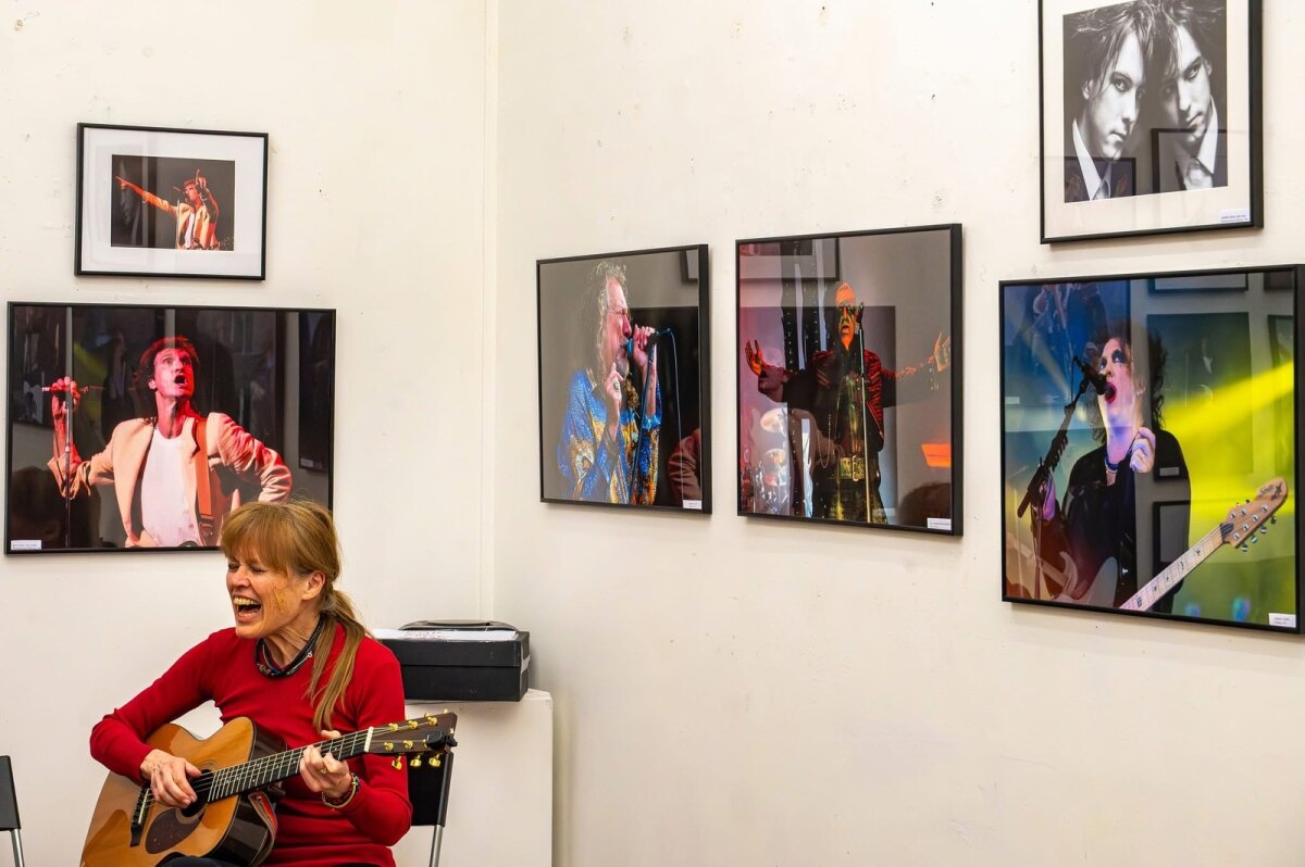 Fay Lovsky was er woensdag (foto: Harrie van Veen)