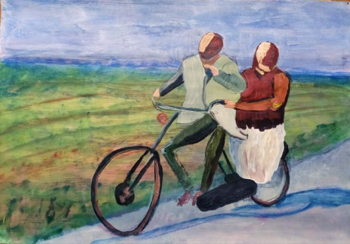 ‘Fietsen’ van Marja Boer