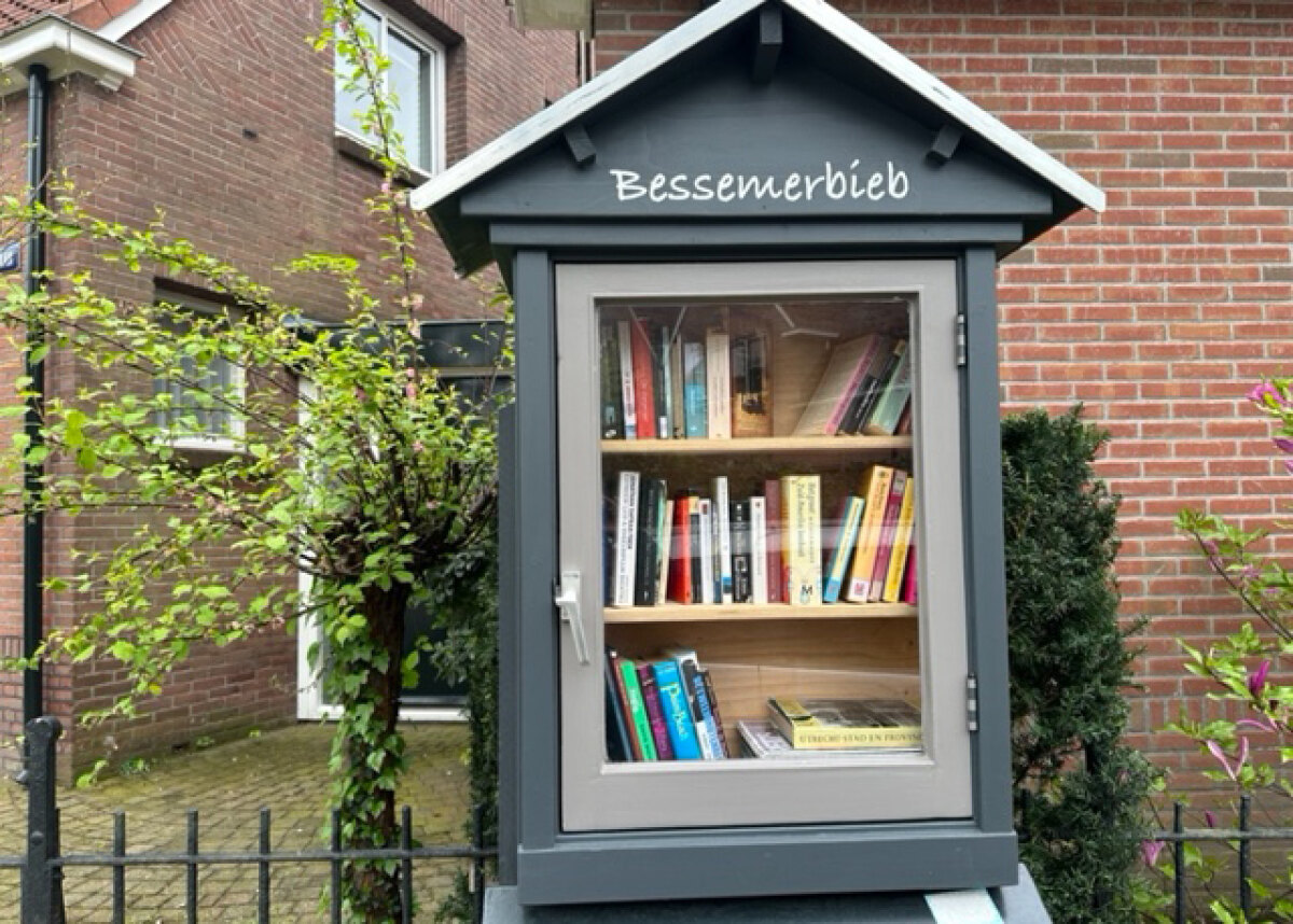De Bessemerbieb op Bessemerlaan 3. Foto: Dik Binnendijk