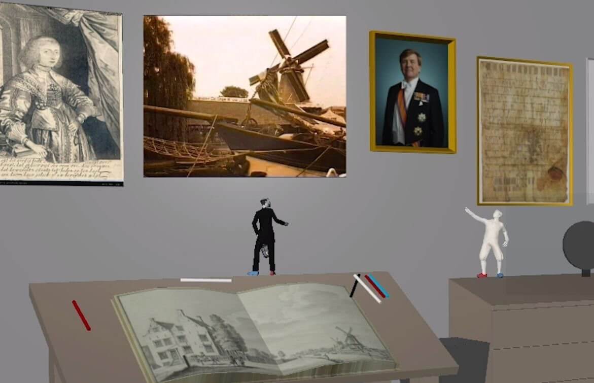 Er zijn pratende schilderijen en personages uit een boek die tot leven komen. Beeld: Het Utrechts Archief