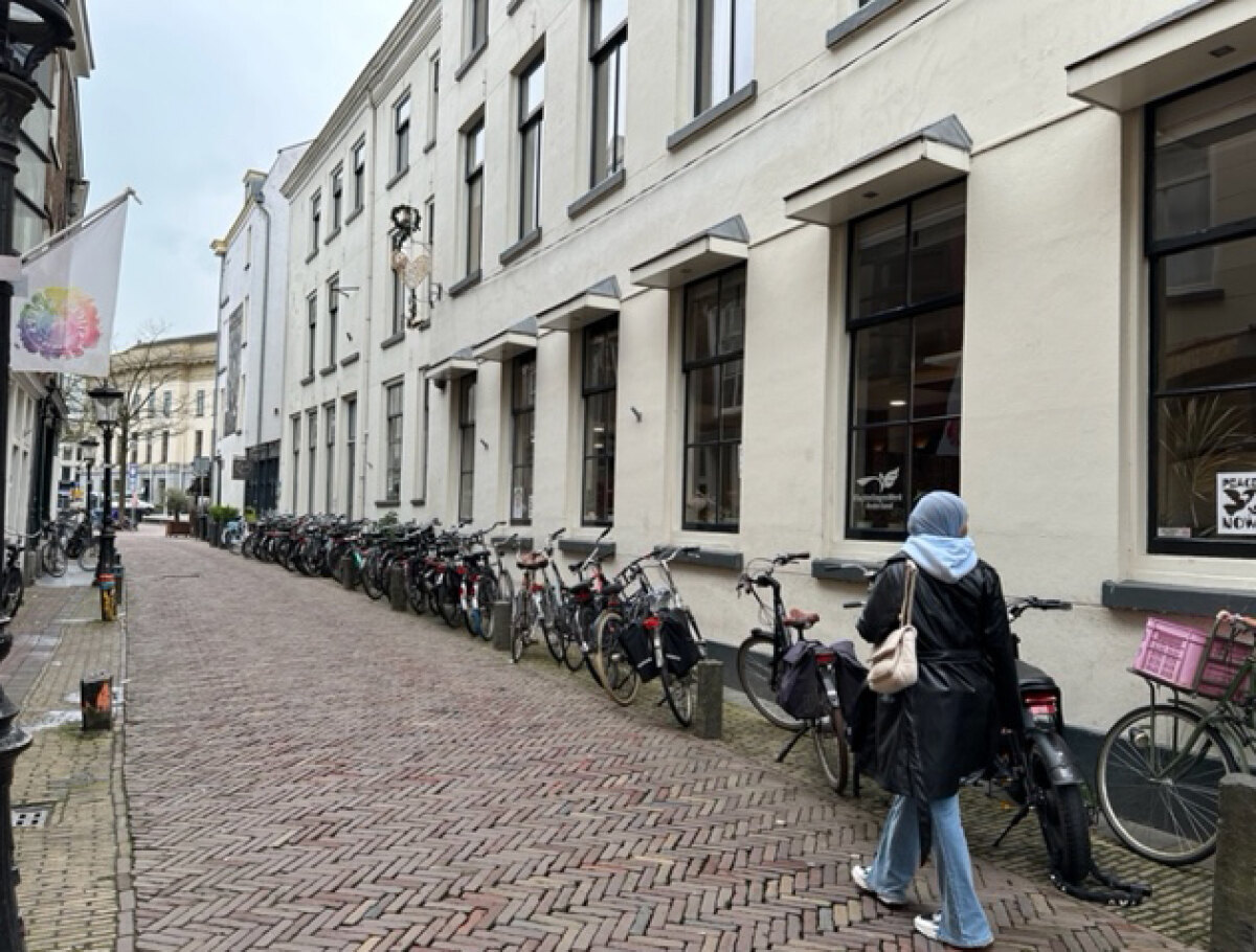 Het pand Telingstraat 2. Foto: Dik Binnendijk