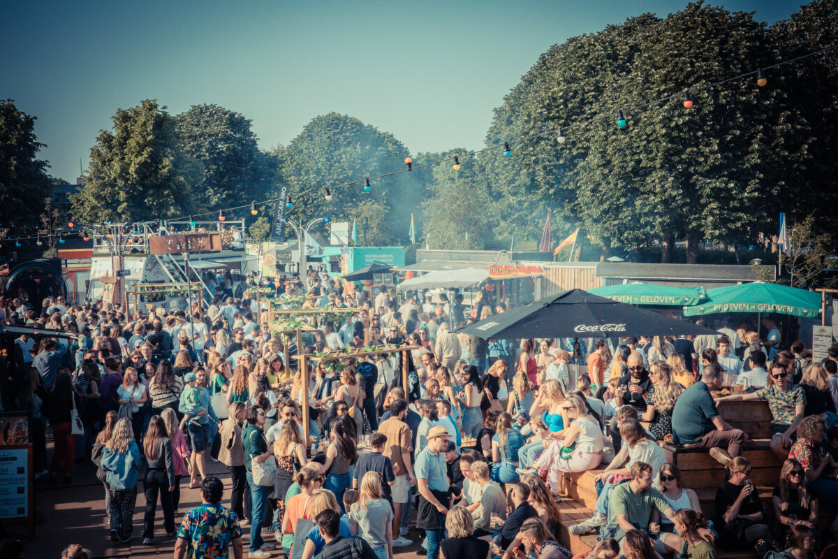 Het Griftpark, afgelopen weekend. Foto: Peter Lodder