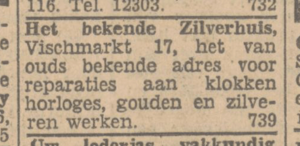 De laatste advertentie, 22 juli 1942, Utrechtse Courant