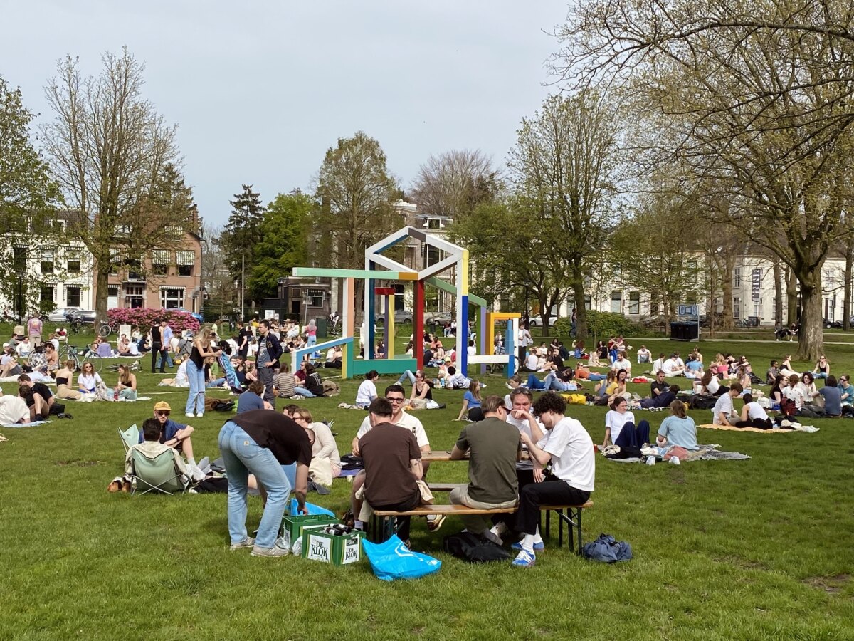 Vanmiddag op het Lepelenburg. Foto: JT
