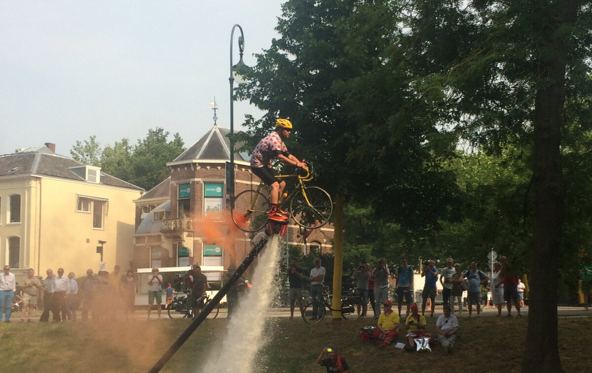 Donderdag 2 juli 2015, vertier op de singel bij het Lepenburg. Foto: Jim Terlingen