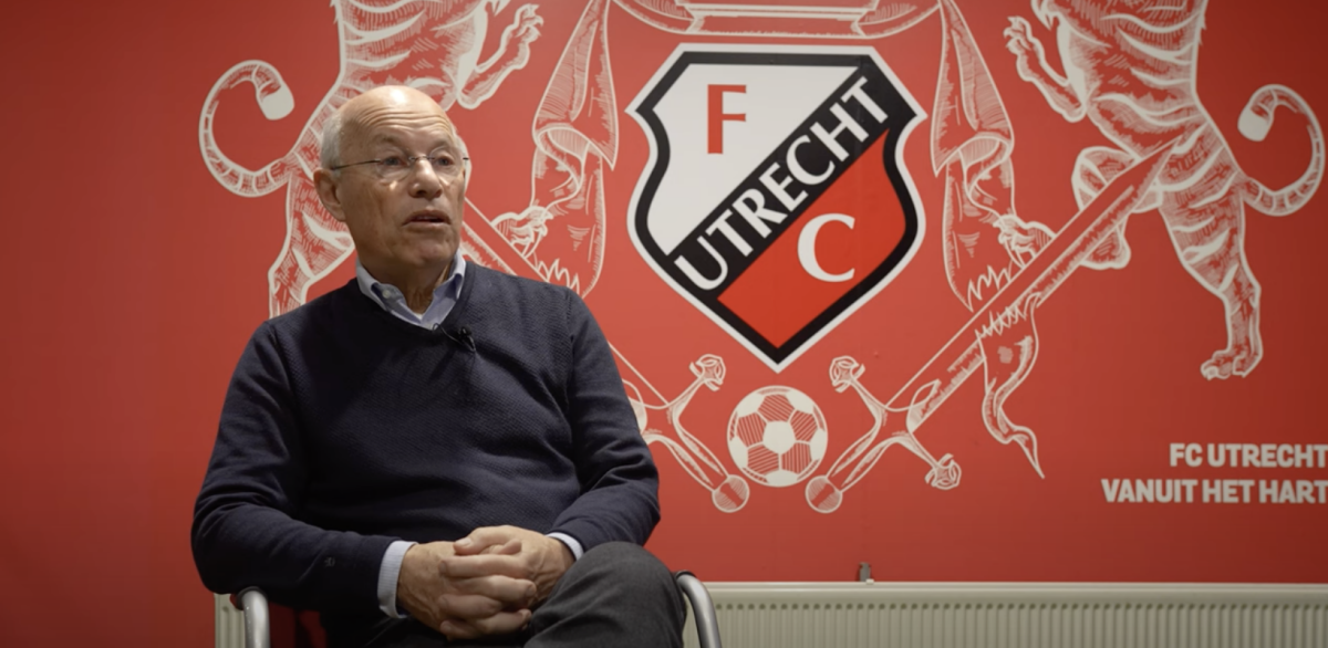 Elja Schwarz, een joodse supporter van FC Utrecht (still uit de docu)