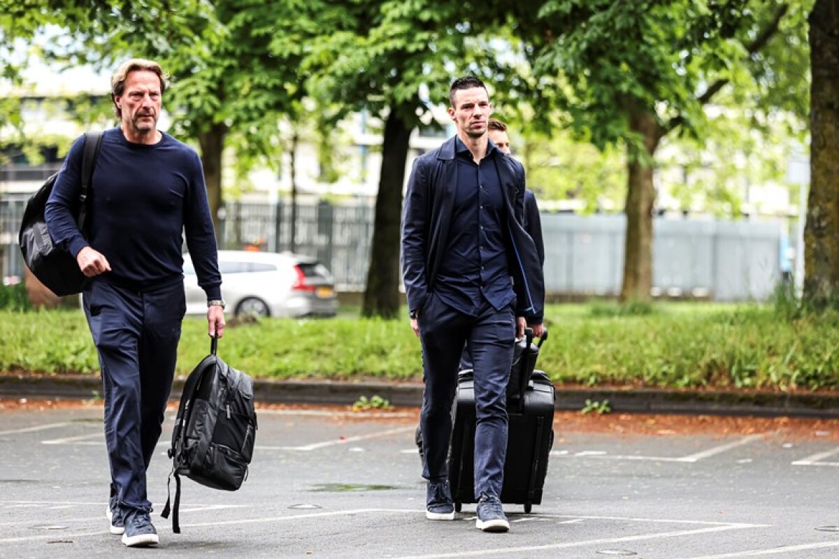 Nick Viergever bij het stadion. Foto: website FC Utrecht